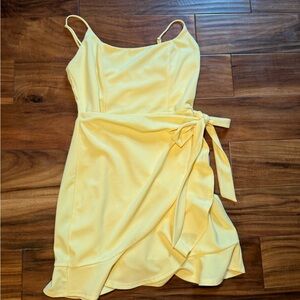 Yellow Lucy in the sky dress